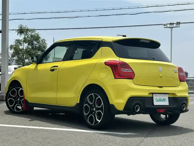スズキ スイフト スポーツ 兵庫県 2022(令4)年 2.3万km チャンピオンイエロー デュアルセンサーブレーキサポート　/純正ナビ　/USB　/バックカメラ　/追従クルーズコントロール　/ETC　/シートヒーター　/横滑り防止装置/レーンキープアシスト　/LEDヘッドライト　/衝突被害軽減システム　/純正アルミ