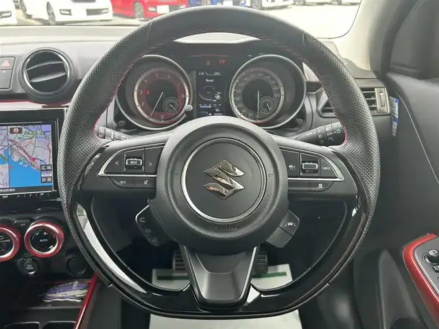 スズキ スイフト スポーツ 兵庫県 2022(令4)年 2.3万km チャンピオンイエロー デュアルセンサーブレーキサポート　/純正ナビ　/USB　/バックカメラ　/追従クルーズコントロール　/ETC　/シートヒーター　/横滑り防止装置/レーンキープアシスト　/LEDヘッドライト　/衝突被害軽減システム　/純正アルミ