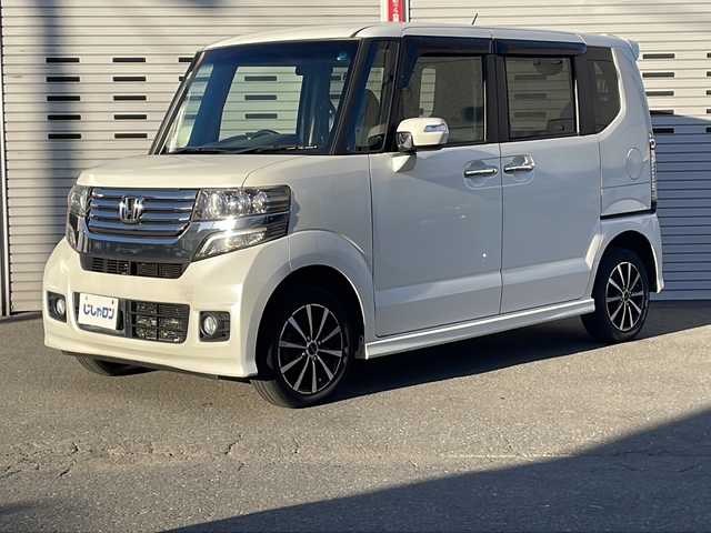 ホンダ Ｎ ＢＯＸ G SSパッケージ 道央・札幌 2013(平25)年 10.3万km プレミアムホワイトパール (株)IDOMが運営する【じしゃロン札幌店】の自社ローン専用車両になりますこちらは現金またはオートローンご利用価格です。自社ローンご希望の方は別途その旨お申し付けください。/・社外ナビ/・フルセグ/CD/DVD/FM/AM/・両側電動スライドドア/・プッシュスタート/・スマートキー/・オートライト/・純正フロアマット