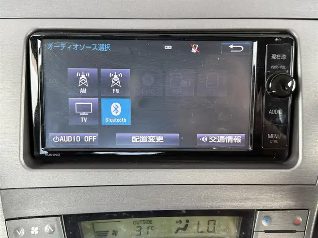 トヨタ プリウス S ツーリングセレクション 愛知県 2014(平26)年 6.6万km ブラック 純正ナビ/　（Bluetooth/フルセグTV/FM/AM/CD/DVD）/バックカメラ/BBS17インチAW/ETC/プッシュスタート/スマートキー/純正フロアマット/オートライト/ステアリングリモコン/ドアバイザー/電動格納ミラー/ISOFIX/防眩インナーミラー/LEDライト
