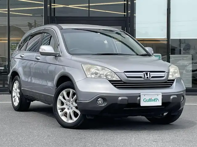 ホンダ ＣＲ－Ｖ ZX 茨城県 2007(平19)年 18.5万km ウィスラーシルバーメタリック 純正ナビ/【AM・FM・TV・HDD・CD・DVD・ビデオ】/パワーシート/前方ドラレコ/ETC/Bカメラ/ステリモ/オートエアコン/純正フロアマット/純正アルミホイール/4WD/キセノンライト