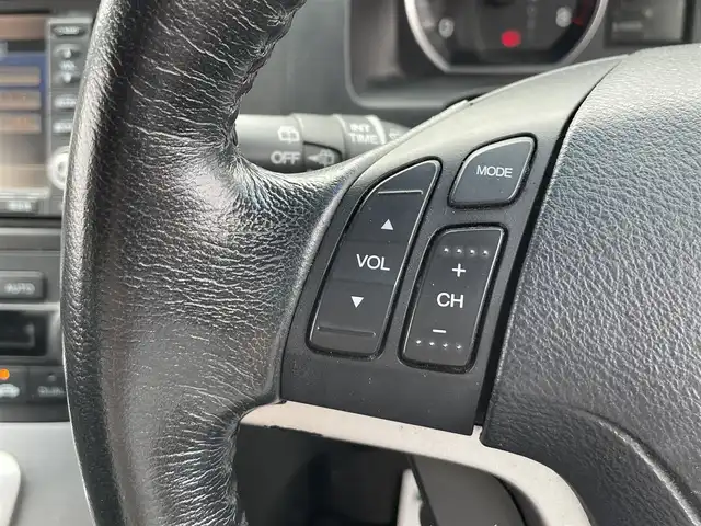 ホンダ ＣＲ－Ｖ ZX 茨城県 2007(平19)年 18.5万km ウィスラーシルバーメタリック 純正ナビ/【AM・FM・TV・HDD・CD・DVD・ビデオ】/パワーシート/前方ドラレコ/ETC/Bカメラ/ステリモ/オートエアコン/純正フロアマット/純正アルミホイール/4WD/キセノンライト