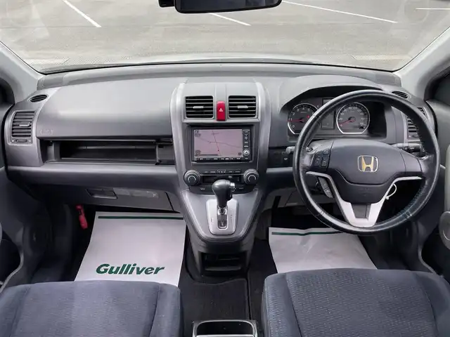 ホンダ ＣＲ－Ｖ ZX 茨城県 2007(平19)年 18.5万km ウィスラーシルバーメタリック 純正ナビ/【AM・FM・TV・HDD・CD・DVD・ビデオ】/パワーシート/前方ドラレコ/ETC/Bカメラ/ステリモ/オートエアコン/純正フロアマット/純正アルミホイール/4WD/キセノンライト