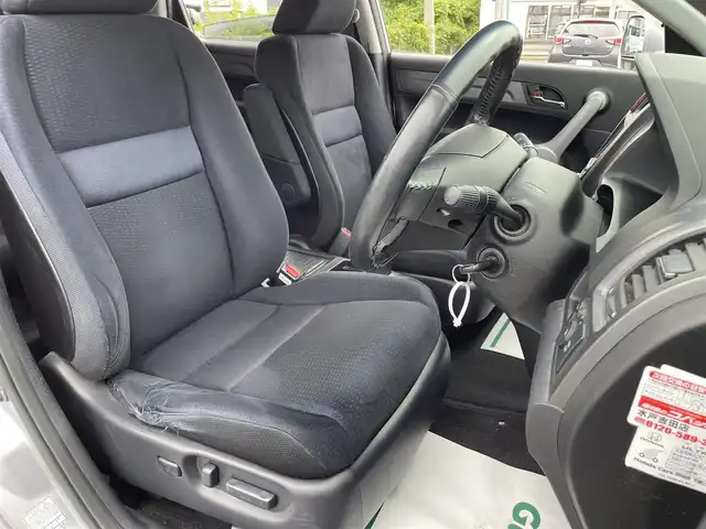 ホンダ ＣＲ－Ｖ ZX 茨城県 2007(平19)年 18.5万km ウィスラーシルバーメタリック 純正ナビ/【AM・FM・TV・HDD・CD・DVD・ビデオ】/パワーシート/前方ドラレコ/ETC/Bカメラ/ステリモ/オートエアコン/純正フロアマット/純正アルミホイール/4WD/キセノンライト