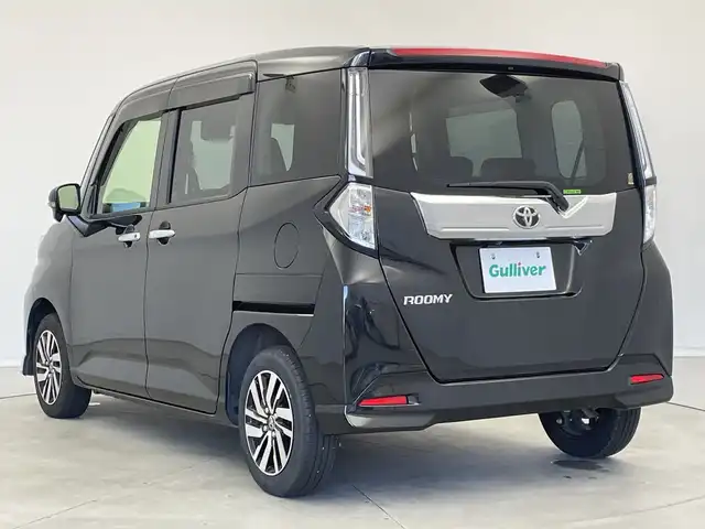 トヨタ ルーミー カスタムG 新潟県 2024(令6)年 1万km ブラックマイカメタリック 純正メモリナビ【NMZK-W73D】/　フルセグTV/Bluetooth/CD/DVD/USB/スマートアシスト/・衝突回避支援ブレーキ機能/・衝突警報機能/・ブレーキ制御付き誤発進抑制機能(前方・後方)/・車線逸脱警報機能/・ふらつき警報機能/・オートハイビーム/・全車速追従機能付アダプティブクルーズコントロール/・先行車発進お知らせ機能/・標識認識機能/両側パワースライドドア/前後コーナーセンサー/前後ドライブレコーダー/バックモニター/ビルトインETC/LEDヘッドライト/アイドリングストップ/横滑り防止装置/ステアリングスイッチ