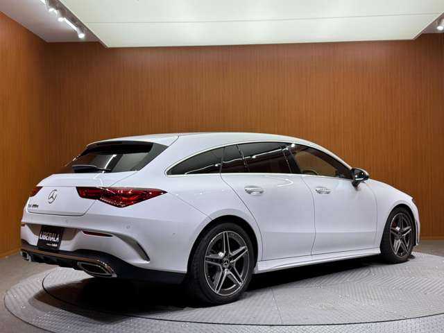 メルセデス・ベンツ ＣＬＡ２００ｄ Sブレーク AMGライン 千葉県 2020(令2)年 5.6万km デジタルホワイト ACC　/半革　/ナビ　/TV　/Bカメラ　/Bluetooth接続　/シートヒーター　/電動シート　/電動リアゲート/アンビエントライト　/LEDヘッドライト　/ハイビームアシスト　/衝突軽減B　/BSM　/LKA　/ワンオーナー　/ドラレコ　/ETC