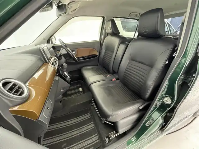 ダイハツ キャスト スタイル GプライムコレSAⅢ 滋賀県 2020(令2)年 6.5万km ダークエメラルドマイカ 純正ナビ/CD/DVD/USB/Bluetooth/フルセグテレビ/バックカメラ/スマートアシスト3/LEDヘッドライト/オートライト/ハーフレザーシート/D/N席シートヒーター/前方ドライブレコーダー/プッシュスタート/スマートキー