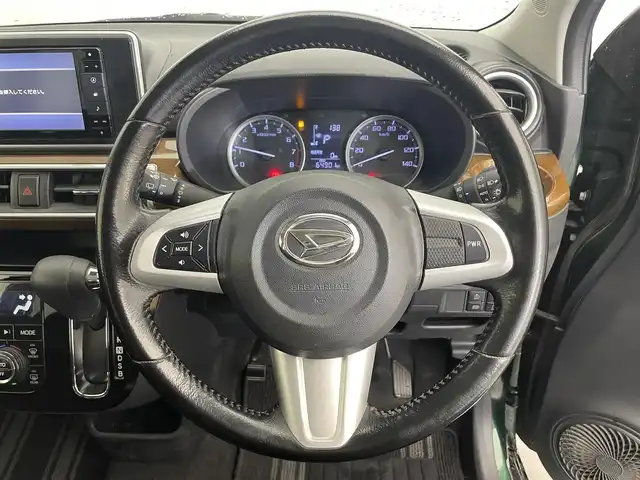 ダイハツ キャスト スタイル GプライムコレSAⅢ 滋賀県 2020(令2)年 6.5万km ダークエメラルドマイカ 純正ナビ/CD/DVD/USB/Bluetooth/フルセグテレビ/バックカメラ/スマートアシスト3/LEDヘッドライト/オートライト/ハーフレザーシート/D/N席シートヒーター/前方ドライブレコーダー/プッシュスタート/スマートキー