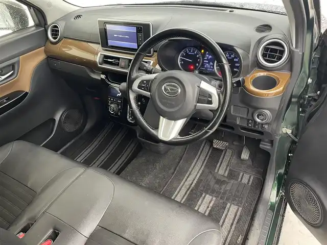 ダイハツ キャスト スタイル GプライムコレSAⅢ 滋賀県 2020(令2)年 6.5万km ダークエメラルドマイカ 純正ナビ/CD/DVD/USB/Bluetooth/フルセグテレビ/バックカメラ/スマートアシスト3/LEDヘッドライト/オートライト/ハーフレザーシート/D/N席シートヒーター/前方ドライブレコーダー/プッシュスタート/スマートキー