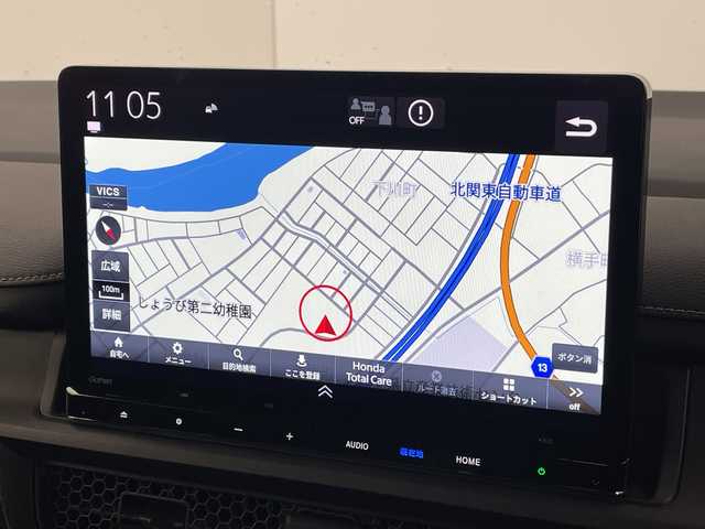 ホンダ ステップワゴン スパーダ eHEV 群馬県 2025(令7)年 0.1千km プラチナホワイトパール 純正１１．４型ナビ　アダプティブクルーズコントロール　ホンダセンシング　衝突被害軽減システム　バックカメラ　電動リアゲート　両側パワースライドドア　プッシュスタート　スマートキー　オートライト　禁煙車