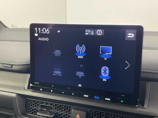 ホンダ ステップワゴン スパーダ eHEV 群馬県 2025(令7)年 0.1千km プラチナホワイトパール 純正１１．４型ナビ　アダプティブクルーズコントロール　ホンダセンシング　衝突被害軽減システム　バックカメラ　電動リアゲート　両側パワースライドドア　プッシュスタート　スマートキー　オートライト　禁煙車