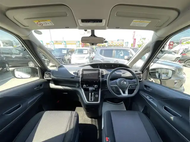 日産 セレナ ハイウェイスター Vセレクション 群馬県 2018(平30)年 4.9万km ブリリアントホワイトパール ワンオーナー車/純正9インチナビ/フルセグテレビ/バックカメラ/アラウンドビューモニター/アイドリングストップ/クルーズコントロール/ドアバイザー/プッシュスタート/両側パワースライドドア/ビルトインETC/オートライト/衝突被害軽減装置/前後コーナーセンサー/横滑り防止装置/前方ドライブレコーダー