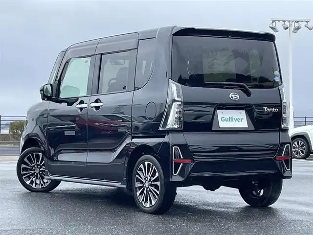 ダイハツ タント カスタム RS 島根県 2019(令1)年 8.5万km パールブラック 純正ナビ/CD/DVD/DTV/Bluetooth/USB/バックカメラ/両側パワースライドドア/ハーフレザー調シート/シートヒーター /コーナーセンサー /ステアリングスイッチ/アイドリングストップ/スマートキー/スペアキー /プッシュスタート /純正フロアマット/純正ドアバイザー