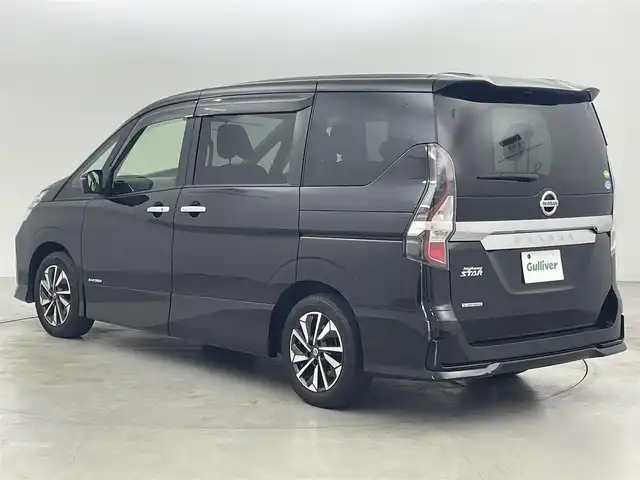 日産 セレナ ハイウェイスター V 福岡県 2020(令2)年 4.8万km ダイヤモンドブラック 後席モニター　/純正１０型ナビ　/全方位カメラ　/ナビ連動ドラレコ　/ＥＴＣ　/プロパイロット　/コーナーセンサー　/エマージェンシーブレーキ　/レーンキープ　/ＢＳＷ　/パーキングアシスト　/両側電動スライドドア　/ＬＥＤ