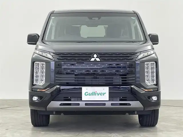 三菱 デリカＤ：５ シャモニー 群馬県 2025(令7)年 0.1万km未満 グレーⅡ 登録済未使用車　全方位カメラ　両側パワースライドドア　パワーバックドア　レーダークルーズコントロール　ＢＳＭ　ＬＥＤライト　ＡＨＢ　シートヒーター　純正１８インチＡＷ　ステアリングヒーター　スマートキ