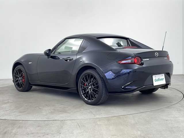 マツダ ロードスター ＲＦ RS 鹿児島県 2020(令2)年 1.8万km ジェットブラックマイカ スマートシティブレーキサポート/純正メーカーナビ/Bluetooth SD DVD再生可/バックカメラ/フルセグTV/純正BBS17インチアルミホイール/純正ＲＥＣＡＲＯシート/ブラインドスポットモニター/革巻ステアリング/ステアリングスイッチ/LEDヘッドライト/オートライトコントロール/オートワイパー/クルーズコントロール/スマートキー/エンジンプッシュスタート/純正フロアマット/保証書/取扱説明書