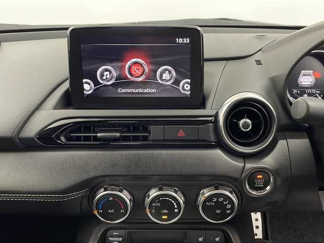 マツダ ロードスター ＲＦ RS 鹿児島県 2020(令2)年 1.8万km ジェットブラックマイカ スマートシティブレーキサポート/純正メーカーナビ/Bluetooth SD DVD再生可/バックカメラ/フルセグTV/純正BBS17インチアルミホイール/純正ＲＥＣＡＲＯシート/ブラインドスポットモニター/革巻ステアリング/ステアリングスイッチ/LEDヘッドライト/オートライトコントロール/オートワイパー/クルーズコントロール/スマートキー/エンジンプッシュスタート/純正フロアマット/保証書/取扱説明書