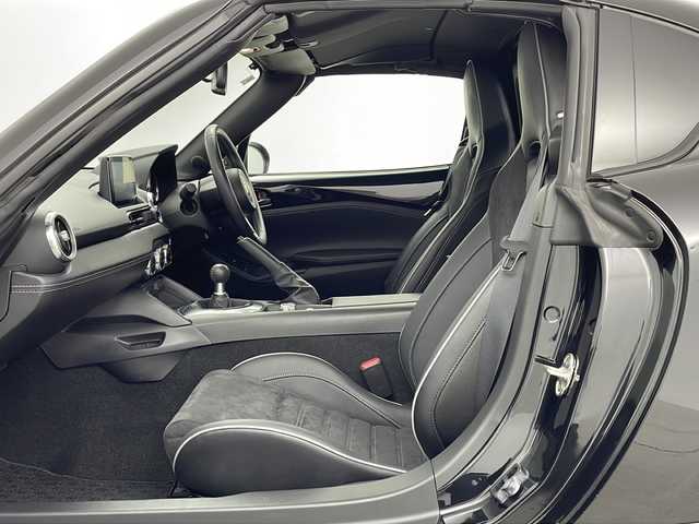 マツダ ロードスター ＲＦ RS 鹿児島県 2020(令2)年 1.8万km ジェットブラックマイカ スマートシティブレーキサポート/純正メーカーナビ/Bluetooth SD DVD再生可/バックカメラ/フルセグTV/純正BBS17インチアルミホイール/純正ＲＥＣＡＲＯシート/ブラインドスポットモニター/革巻ステアリング/ステアリングスイッチ/LEDヘッドライト/オートライトコントロール/オートワイパー/クルーズコントロール/スマートキー/エンジンプッシュスタート/純正フロアマット/保証書/取扱説明書