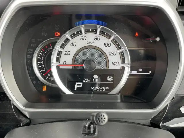 スズキ スペーシア カスタム HYBRID XS 千葉県 2020(令2)年 4.2万km ブルーイッシュブラックパール3 衝突軽減ブレーキ/レーンキープアシスト/レーダークルーズコントロール/クリアランスソナー/ヘッドアップディスプレイ/純正SDナビ/　フルセグ/BT/DVD/CD/USB/全方位カメラ/ステアリングスイッチ/ETC/ハーフレザーシート/シートヒーター/両側パワースライドドア/LEDヘッドライト/オートライト/フォグライト/スマートキー/プッシュスタート/純正フロアマット
