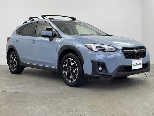スバル インプレッサ ＸＶ 1．6i－L アイサイト 鹿児島県 2020(令2)年 3.5万km クールグレーカーキ 社外ナビ/（CD/DVD/BT/フルセグTV）/ルーフレール/ルーフキャリア/アイサイト/レーダークルコン/ステアリングレスポンシブヘッドランプ/パドルシフト/電動パーキングブレーキ/オートホールド機能/オートライト/オートワイパー/ブラインドスポットモニター/純正オールウェザーフロアマット/スマートキー/取説、保証書