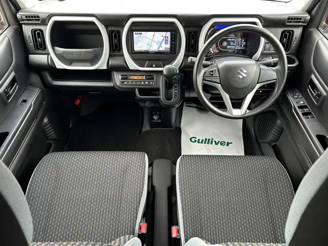スズキ ハスラー HYBRID G 兵庫県 2021(令3)年 1.8万km フェニックスレッドパール/ガンメタリック2トーンルーフ 社外ナビ/BT/ワンセグ/前後ドラレコ/ビルトインETC/クリアランスソナー/前後シートヒーター/ステアリングスイッチ/バックカメラ/レーンキープアシスト/ノーマルタイヤ付き/ヘッドライトレベライザー/スペアキー/横滑り防止装置/盗難防止装置