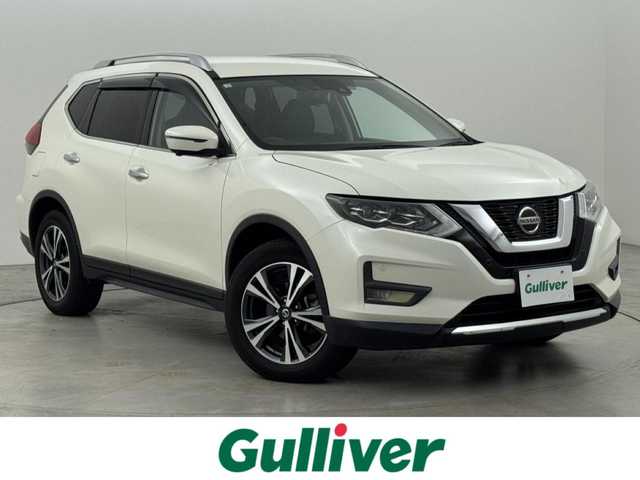 日産 エクストレイル 20Xi 福岡県 2020(令2)年 2.5万km ブリリアントホワイトパール 純正１０型ナビ／フルセグＴＶ　/全方位カメラ　/デジタルルームミラー　/ETC　/ドライブレコーダー　/プロパイロット　/コーナーセンサー　/エマージェンシーブレーキ　/レーンキープ　/ブラインドスポットモニター　/ヒルディセントコントロール　/アイドリングストップ　/シートヒーター　/パワーバックドア　/ルーフレール/純正１８インチＡＷ　/LEDヘッドライト
