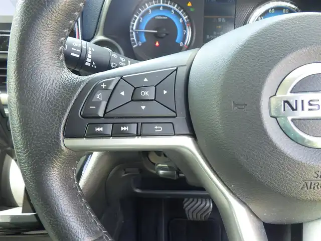 日産 デイズ HWS X プロパイロットED 長崎県 2019(令1)年 1.8万km チタニウムグレーメタリック エマージェンシーブレーキ/プロパイロット/インテリジェントクルーズコントロール/純正SDナビ/地デジTV/【DVD/CD再生機能　Bluetooth接続】/アラウンドビューモニター/革巻きステアリング/ステアリングスイッチ/ETC/LEDヘッドライト/フォグライト/ウインカーミラー/コーナーセンサー/純正14インチアルミホイル/サイド/カーテンエアバッグ/インテリジェントキー