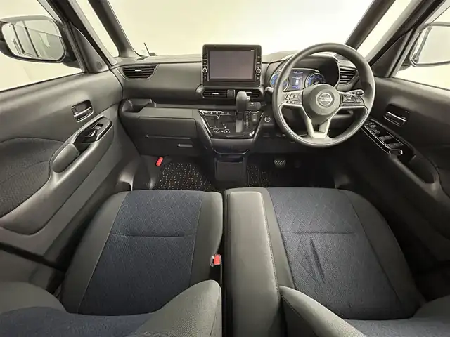 日産 ルークス HWS X プロパイロットED 道央・札幌 2020(令2)年 5.9万km チタニウムグレーメタリック ・４WD/・純正9インチナビ/　BT／CD／DVD／SD／AUX／USB／フルセグ/・アラウンドビューモニター/・純正前方ドライブレコーダー（ナビ連動）/・プロパイロット/・エマージェンシーブレーキ/・車線逸脱警報/・車線逸脱防止支援/・ハンドル支援/・ふらつき警報/・先行車発進お知らせ/・標識表示（速度・道路）/・前後コーナーセンサー/・両側パワースライドドア/・前席シートヒーター/・純正フロアマット/・純正スタッドレス14インチAW/・LEDヘッドライト/・オートライト/・プッシュスタート/・スマートキー