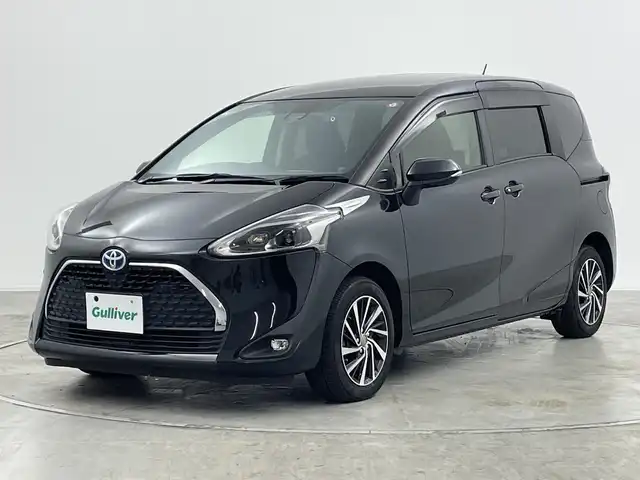 トヨタ シエンタ ハイブリッド ファンベースG 群馬県 2020(令2)年 3.4万km ブラックマイカ 純正ナビ　バックカメラ　クルーズコントロール　衝突被害軽減ブレーキ　車線逸脱警報　オートマチックハイビーム　両側パワースライドドア　前後ドライブレコーダー　クリアランスソナー　ＥＴＣ　ＬＥＤ　禁煙車