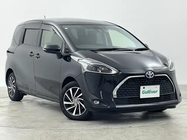 トヨタ シエンタ ハイブリッド ファンベースG 群馬県 2020(令2)年 3.4万km ブラックマイカ 純正ナビ　バックカメラ　クルーズコントロール　衝突被害軽減ブレーキ　車線逸脱警報　オートマチックハイビーム　両側パワースライドドア　前後ドライブレコーダー　クリアランスソナー　ＥＴＣ　ＬＥＤ　禁煙車