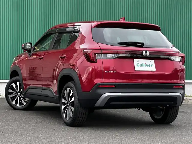 ホンダ ＷＲ－Ｖ Z 宮城県 2024(令6)年 0.4万km 赤 ホンダセンシング/●衝突軽減ブレーキ（CMBS）/●先行車発進お知らせ機能/●歩行者事故低減ステアリング/●路外逸脱抑制機能/●標識認識機能/●アダプティブクルーズコントロール（ACC）/●車線維持支援システム（LKAS）/●誤発進抑制機能/●後方誤発進抑制機能/●近距離衝突軽減ブレーキ/●急アクセル抑制機能/●パーキングセンサーシステム/●オートハイビーム/Honda CONNECTナビ/・Bluetooth/・AppleCarPlay/AndroidAuto/・フルセグTV/バックカメラ/ビルトインETC/ハーフレザーシート/革巻きステアリング/ステアリングスイッチ/パドルシフト/LEDヘッドランプ/フォグランプ/オートライト/スマートキー＆プッシュスタート/電動格納ミラー/純正17インチAW/純正フロアマット/ドアバイザー/トノカバー/W/サイド/カーテンエアバッグ