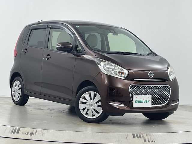 日産 デイズ X ボレロ 埼玉県 2016(平28)年 9万km モカブラウンP 純正ナビ/　（FM/AM/CD/DVD/iPod/Bluetooth）/フルセグテレビ/全方位カメラ/ETC/前後ドライブレコーダー/衝突被害軽減ブレーキ/レーンキープアシスト/横滑り防止装置/純正フロアマット/プッシュスタート/LEDヘッドライト/アイドリングストップ