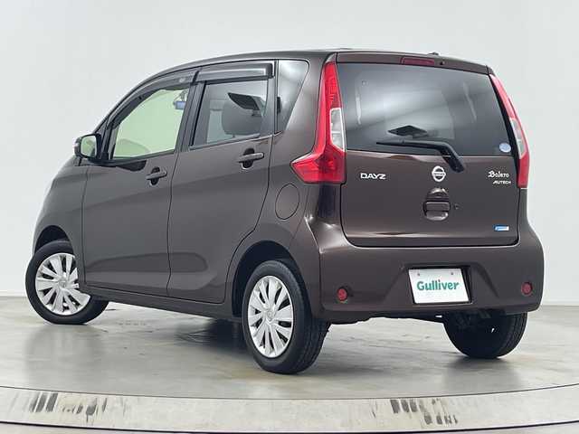 日産 デイズ X ボレロ 埼玉県 2016(平28)年 9万km モカブラウンP 純正ナビ/　（FM/AM/CD/DVD/iPod/Bluetooth）/フルセグテレビ/全方位カメラ/ETC/前後ドライブレコーダー/衝突被害軽減ブレーキ/レーンキープアシスト/横滑り防止装置/純正フロアマット/プッシュスタート/LEDヘッドライト/アイドリングストップ