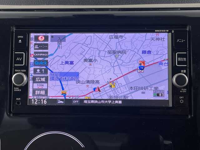 日産 デイズ X ボレロ 埼玉県 2016(平28)年 9万km モカブラウンP 純正ナビ/　（FM/AM/CD/DVD/iPod/Bluetooth）/フルセグテレビ/全方位カメラ/ETC/前後ドライブレコーダー/衝突被害軽減ブレーキ/レーンキープアシスト/横滑り防止装置/純正フロアマット/プッシュスタート/LEDヘッドライト/アイドリングストップ