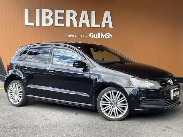 フォルクスワーゲン ポロ ブルーGTブルーモーション 高知県 2014(平26)年 8.6万km 黒 SDナビ/フルセグTV/Bluetootf/ETC/パドルシフト/社外ドライブレコーダー/社外レーダー