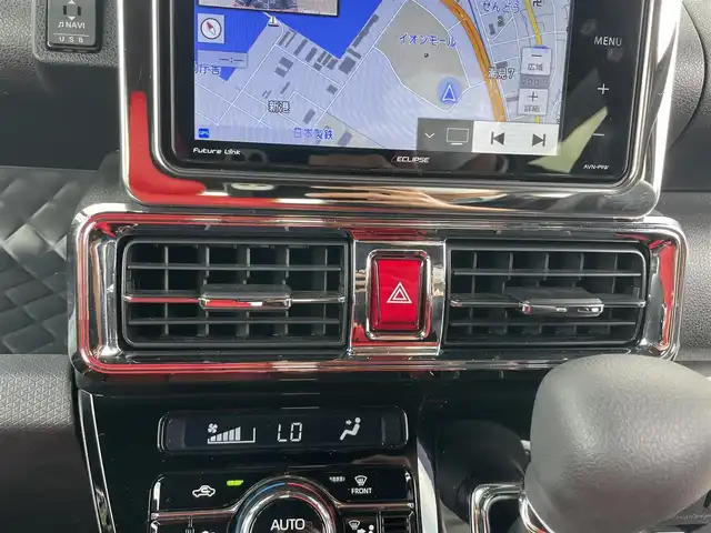 ダイハツ タント カスタム X 千葉県 2021(令3)年 2.1万km ブラックマイカメタリック/シャイニングホワイトパール 社外7インチナビ/DVD再生機能/Bluetooth/フルセグ/バックカメラ/ステアリングスイッチ/スマートアシスト/両側パワースライドドア/フォグランプ/コーナーセンサー/ウィンカーミラー/純正フロアマット/純正アルミ/LEDヘッドライト