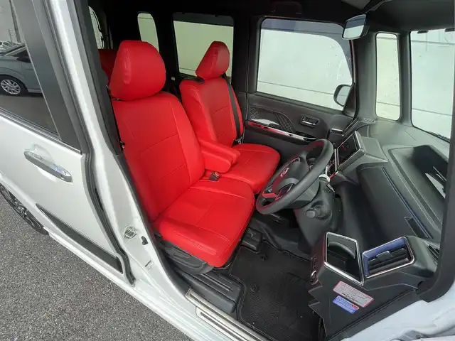 ダイハツ タント カスタム X 千葉県 2021(令3)年 2.1万km ブラックマイカメタリック/シャイニングホワイトパール 社外7インチナビ/DVD再生機能/Bluetooth/フルセグ/バックカメラ/ステアリングスイッチ/スマートアシスト/両側パワースライドドア/フォグランプ/コーナーセンサー/ウィンカーミラー/純正フロアマット/純正アルミ/LEDヘッドライト