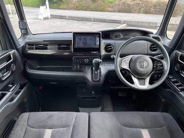 ホンダ Ｎ ＢＯＸ カスタム G L ホンダセンシング 岐阜県 2019(令1)年 6.3万km ミラノレッド ４ＷＤ/ワンオーナー/純正ナビ【VXM-145VSi】/(ＴＶ/ＤＶＤ/Ｂｌｕｅｔｏｏｔｈ/CD/ラジオ)/ハーフレザーシート/レーダークルーズコントロール/レーンキープアシスト/衝突軽減ブレーキ/バックカメラ/ビルトインＥＴＣ/両側パワースライドドア/ハーフレザーシート/ＬＥＤオートライト/ＬＥＤフォグライト/純正アルミホイール/保証書/取扱説明書