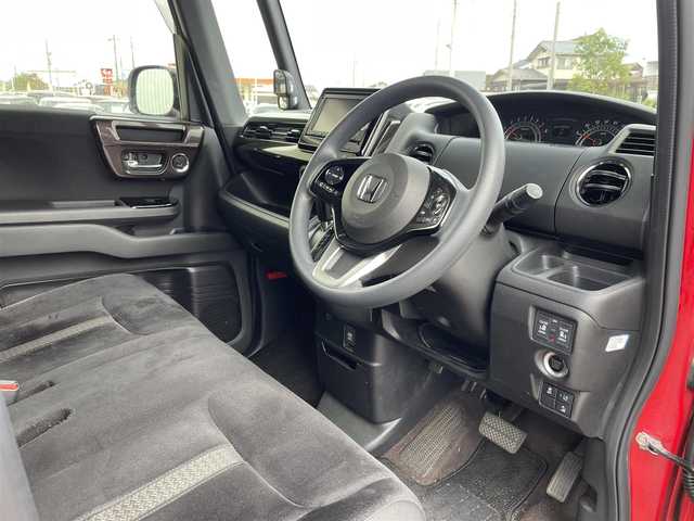 ホンダ Ｎ ＢＯＸ カスタム G L ホンダセンシング 岐阜県 2019(令1)年 6.3万km ミラノレッド ４ＷＤ/ワンオーナー/純正ナビ【VXM-145VSi】/(ＴＶ/ＤＶＤ/Ｂｌｕｅｔｏｏｔｈ/CD/ラジオ)/ハーフレザーシート/レーダークルーズコントロール/レーンキープアシスト/衝突軽減ブレーキ/バックカメラ/ビルトインＥＴＣ/両側パワースライドドア/ハーフレザーシート/ＬＥＤオートライト/ＬＥＤフォグライト/純正アルミホイール/保証書/取扱説明書