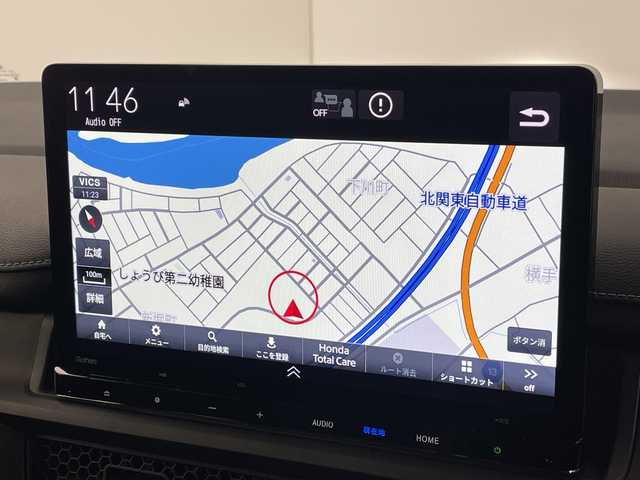 ホンダ ステップワゴン スパーダ eHEV 群馬県 2025(令7)年 0.1千km プラチナホワイトパール 純正１１．４型ナビ　アダプティブクルーズコントロール　ホンダセンシング　衝突被害軽減システム　バックカメラ　電動リアゲート　両側パワースライドドア　プッシュスタート　スマートキー　オートライト　禁煙車