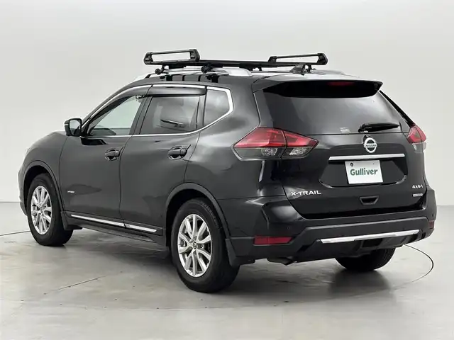 日産 エクストレイル ハイブリッド 20Xi 福岡県 2020(令2)年 6万km ダイヤモンドブラック 純正ナビ／フルセグＴＶ　/全方位カメラ　/ルーフキャリア　/デジタルルームミラー　/ＥＴＣ　/前後ドラレコ　/プロパイロット　/エマージェンシーブレーキ　/レーンキープ　/ＢＳＭ　/パワーバックドア　/シートヒーター/オールモード４×４－ｉシステム/ヒルディセントコントロール/ヒーテッドドアミラー