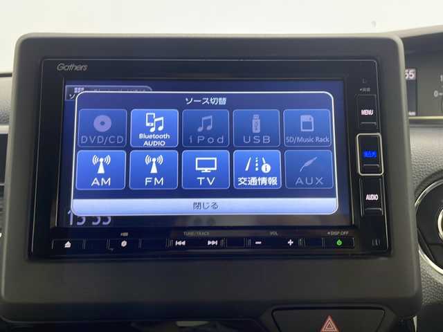 ホンダ Ｎ ＢＯＸ カスタム L ターボ 三重県 2021(令3)年 3.3万km プレミアムグラマラスブロンズP 禁煙車/純正7インチナビ/　フルセグTV/CD/DVD/Bluetooth/両側パワースライドドア/ホンダセンシング/衝突軽減ブレーキシステム/レーンキープアシストシステム/レーダークルーズコントロール/前席シートヒーター/純正ヘッドライト/バックカメラ/革巻きステアリング/コーナーセンサー/ETC