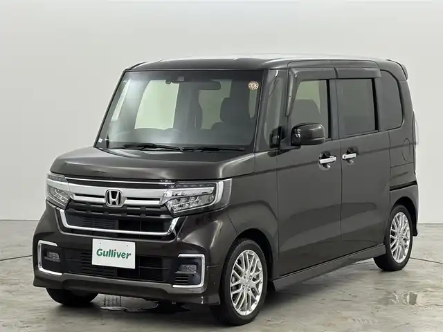 ホンダ Ｎ ＢＯＸ カスタム L ターボ 福岡県 2021(令3)年 3.3万km プレミアムグラマラスブロンズP 純正ナビ　/バックカメラ　/ＥＴＣ　/アダプティブクルーズコントロール　/コーナーセンサー　/衝突軽減ブレーキ　/レーンキープ　/パドルシフト　/ＥＣＯＮ　/両側電動スライドドア　/ハーフレザー　/シートヒーター　/ＬＥＤ