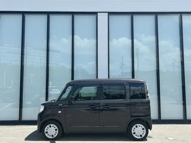 スズキ スペーシア HYBRID G 大阪府 2023(令5)年 0.4万km アーバンブラウンパールメタリック デュアルカメラブレーキサポート/社外ナビ　/   フルセグTV/CD/DVD/Bluetooth/バックモニター　/リアコーナーセンサー/レーンキープアシスト/アイドリングストップ/前後ドライブレコーダー/プッシュスタート　/スマートキー/ＥＴＣ　/ＬＥＤ