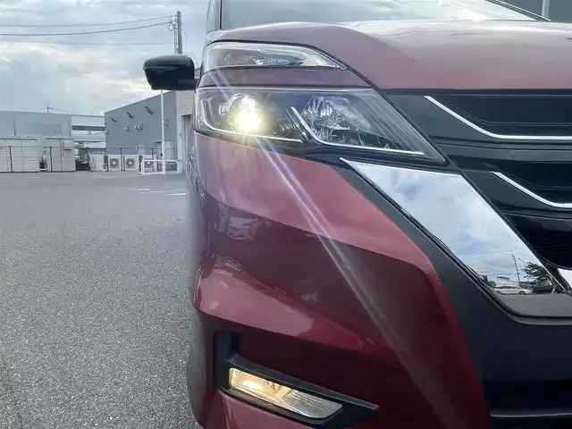 日産 セレナ ハイウェイスター 鳥取県 2016(平28)年 4.8万km マルーンレッド 2トーン エマージェンシーブレーキ/純正9型ナビ【MM516D-L】/・フルセグ/・CD/DVD/Blu-ray/・Bluetooth/全方位モニター/両側電動スライドドア/スマートキー/プッシュスタート/ETC/ドライブレコーダー/シートヒーター/オートライト/LEDヘッドライト/デジタルインナーミラー/W&サイドエアバック/カーテンエアバック/セーフティパックB/快適パック