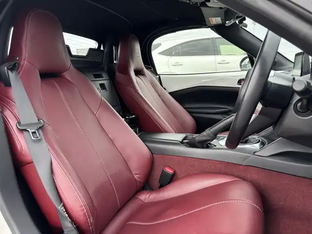 マツダ ロードスター 100周年特別記念車 奈良県 2020(令2)年 4.7万km スノーフレイクホワイトパールマイカ 100周年モデル /BOSEサウンド /HKSマフラー /リアウィングオートエグゼ /AUTOEXGシフトレバー /社外スロットコントロール /BSM /前方ドライブレコーダー  /赤合皮シート /前席シートヒーター