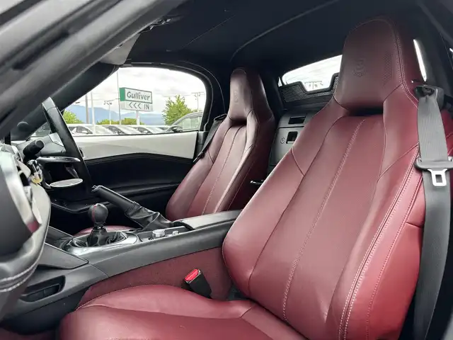 マツダ ロードスター 100周年特別記念車 奈良県 2020(令2)年 4.7万km スノーフレイクホワイトパールマイカ 100周年モデル /BOSEサウンド /HKSマフラー /リアウィングオートエグゼ /AUTOEXGシフトレバー /社外スロットコントロール /BSM /前方ドライブレコーダー  /赤合皮シート /前席シートヒーター