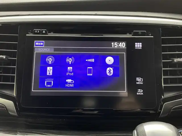 ホンダ オデッセイ アブソルート・Xホンダセンジング 埼玉県 2016(平28)年 4.3万km ホワイトオーキッドパール 純正ナビ　全方位　両側電動　ＥＴＣ　ＬＥＤ　ドライブレコーダー　衝突被害軽減　フルセグＴＶ　Ｂｌｕｅｔｏｏｔｈ　ＵＳＢ　ＨＤＭＩ　　パワーシート　ＭＴモード付ＡＴ　スマートキー　３列シート