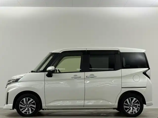 トヨタ ルーミー カスタムG 埼玉県 2022(令4)年 1.2万km パールホワイトⅢ 純正８型ＤＡ　全方位　温シート　両側電動　ＥＴＣ　オートハイビーム コーナーセンサー レーダークルーズコントロール レーンキープアシスト 衝突軽減システム 純正14インチホイール スペアキー