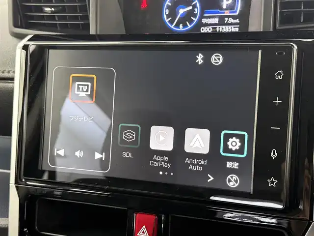 トヨタ ルーミー カスタムG 埼玉県 2022(令4)年 1.2万km パールホワイトⅢ 純正８型ＤＡ　全方位　温シート　両側電動　ＥＴＣ　オートハイビーム コーナーセンサー レーダークルーズコントロール レーンキープアシスト 衝突軽減システム 純正14インチホイール スペアキー